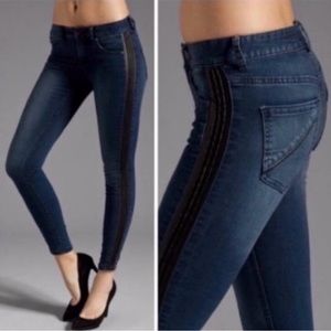 Free People Tuxedo Side Stripe Jeggings